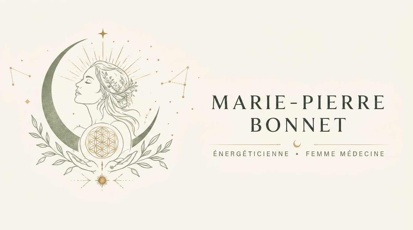 Logo Marie-Pierre Bonnet énergéticienne femme médecine Valady