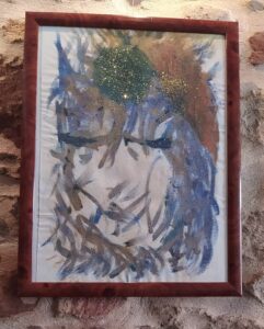 Peinture intuitive originale œuvre énergétique sur commande Valady